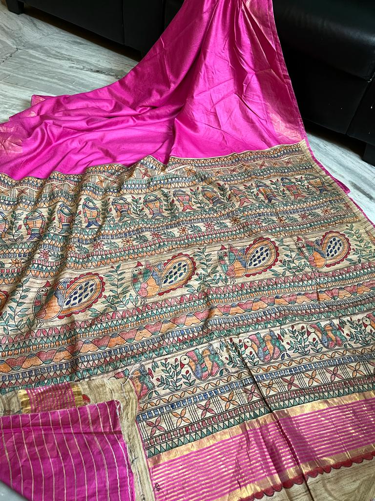Pure Silk Printed sarees (100+ colors)