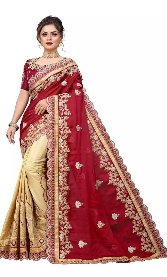 Saree for Festive, Harinama, Wedding (5 colors)