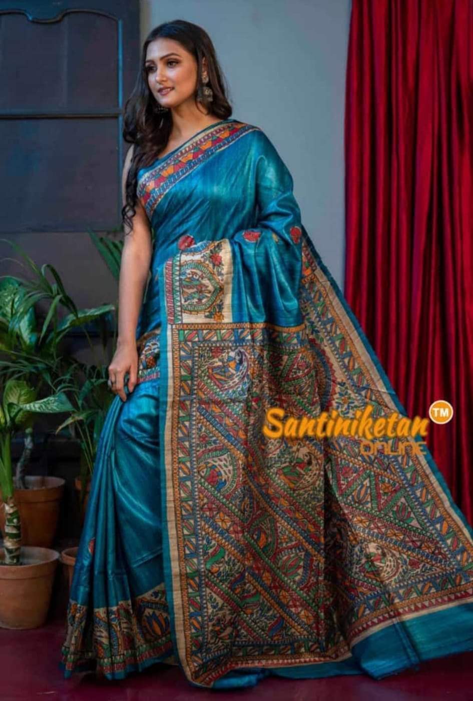 Pure Silk Printed sarees (100+ colors)